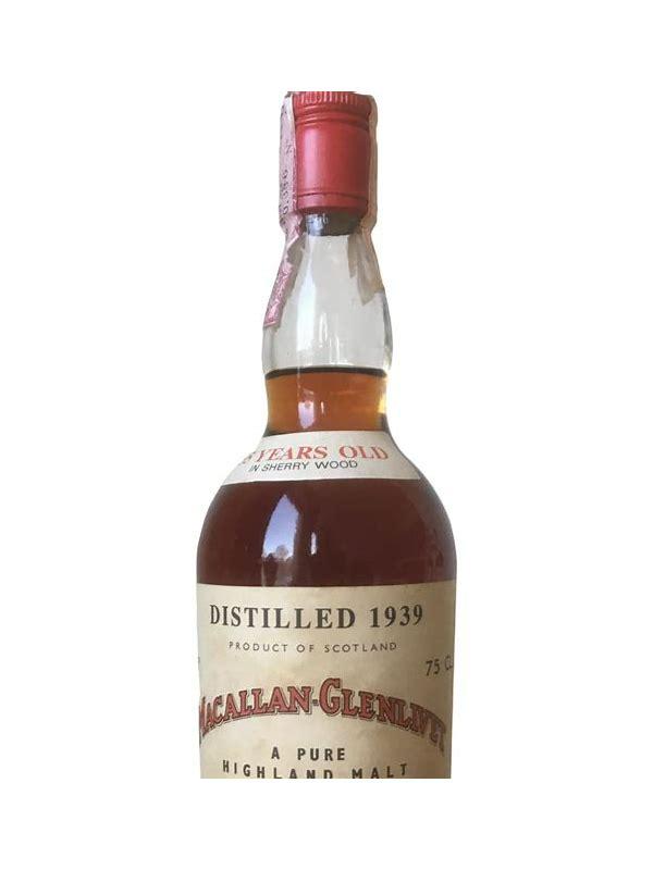 Macallan 1948 GM  Macallan-Glenlivet - A Pure Highland Malt - De Luxe Quality