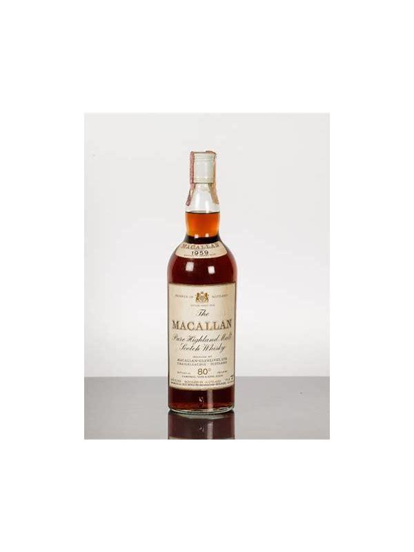 Macallan 1959 GM  Macallan-Glenlivet - A Pure Highland Malt