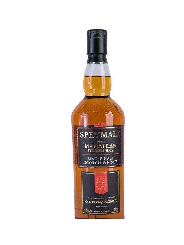Macallan 1981 GM  Speymalt
