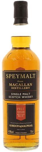 Macallan 1981 GM  Speymalt