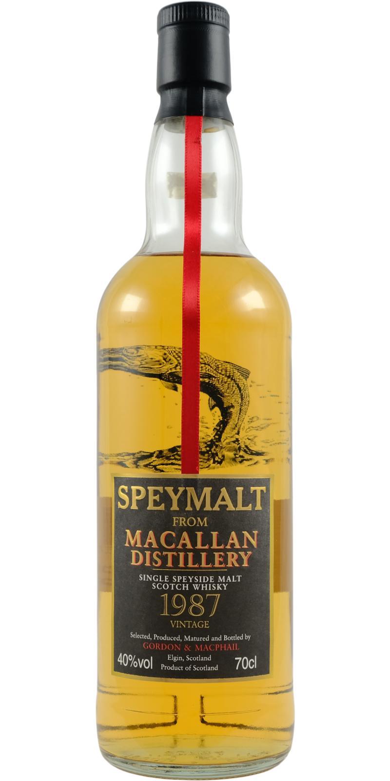 Macallan 1987 GM  Speymalt