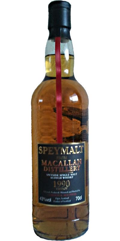 Macallan 1990 GM  Speymalt