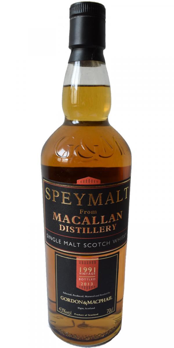 Macallan 1991 GM  Speymalt
