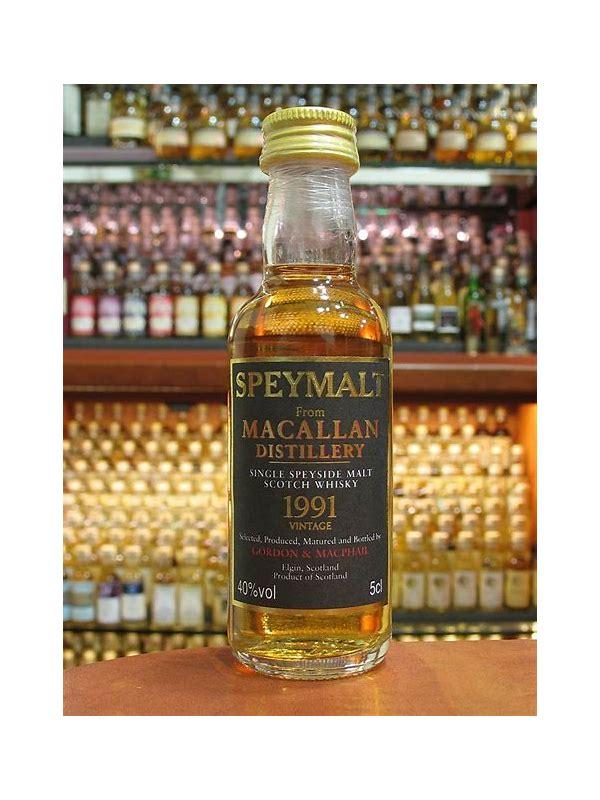 Macallan 1991 GM  Speymalt