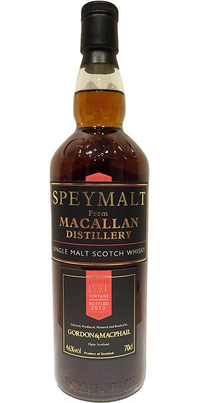 Macallan 1991 GM  Speymalt
