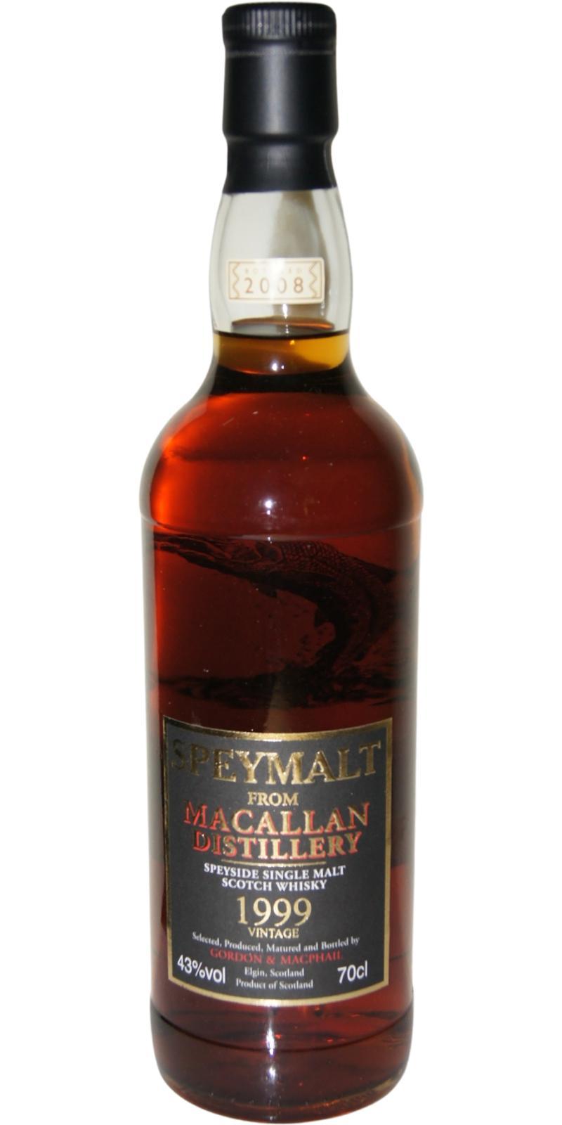 Macallan 1999 GM  Speymalt