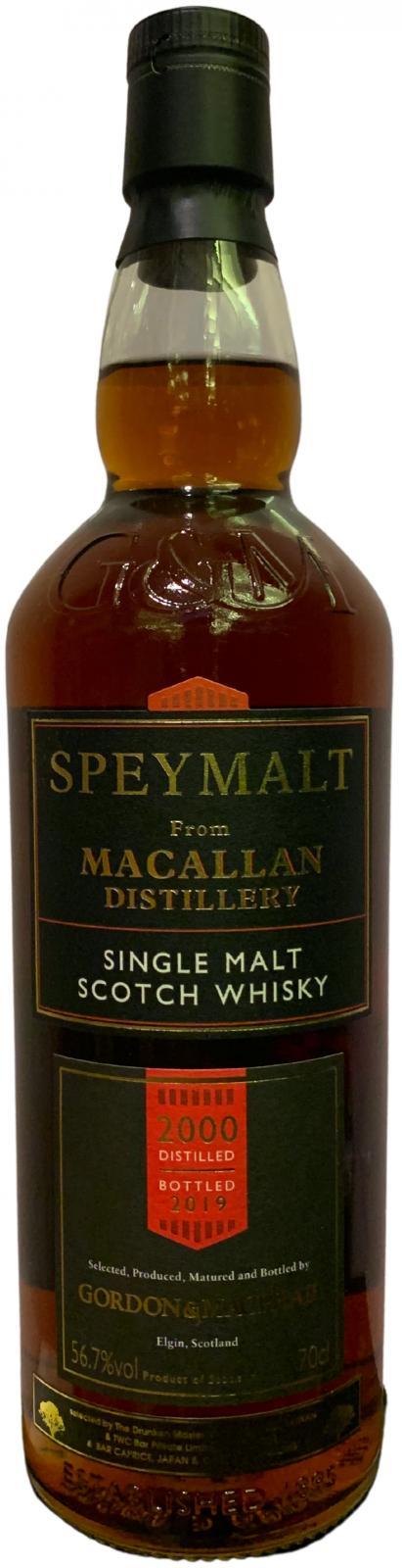Macallan 2000 GM  Speymalt