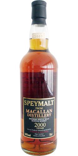 Macallan 2000 GM  Speymalt