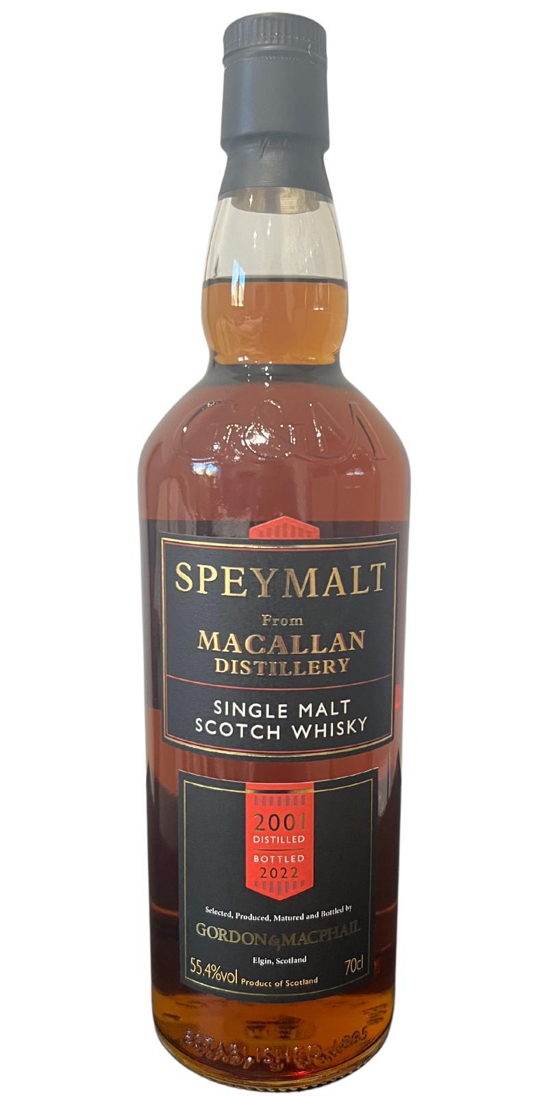 Macallan 2001 GM  Speymalt