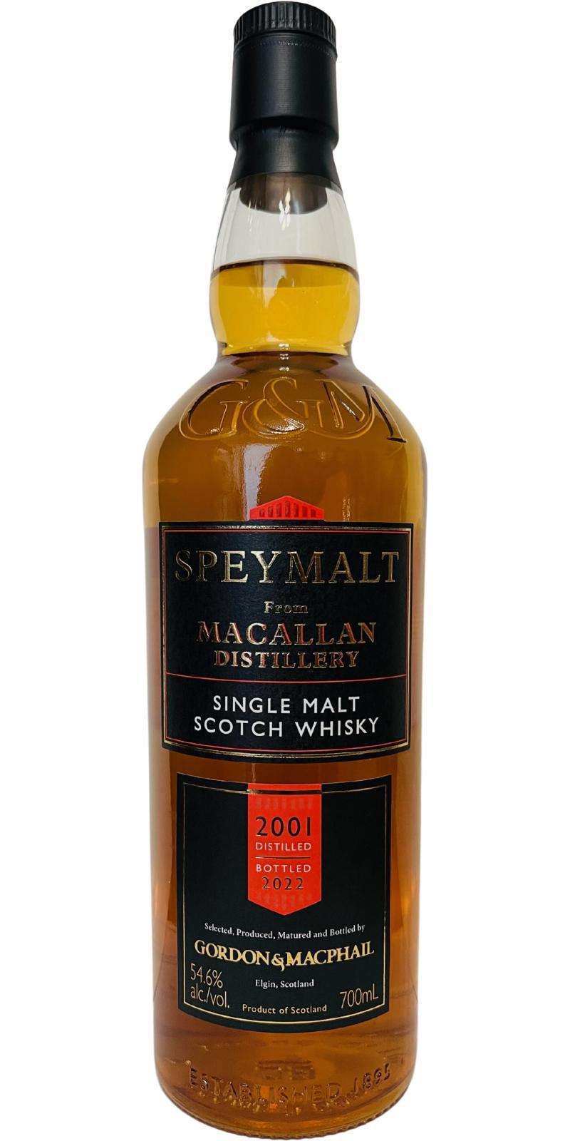 Macallan 2001 GM  Speymalt