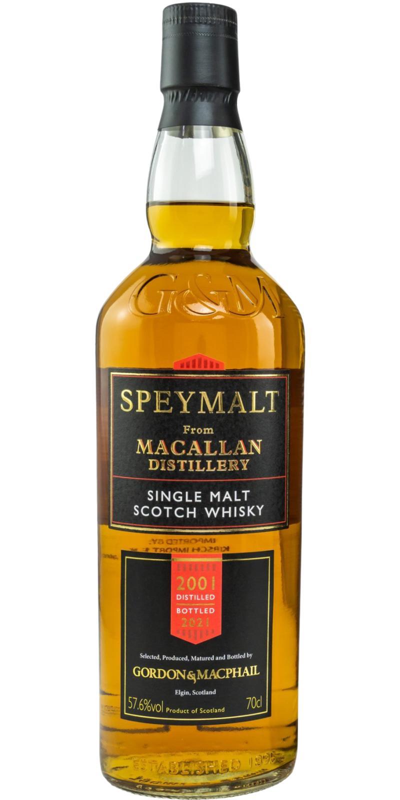Macallan 2001 GM  Speymalt