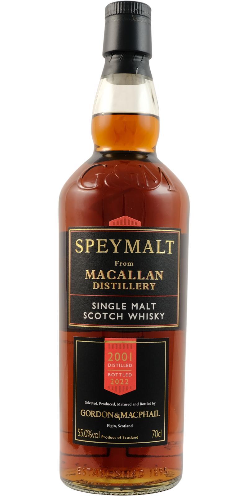 Macallan 2001 GM  Speymalt