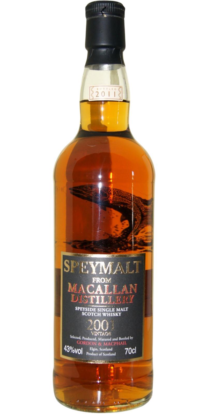 Macallan 2001 GM  Speymalt
