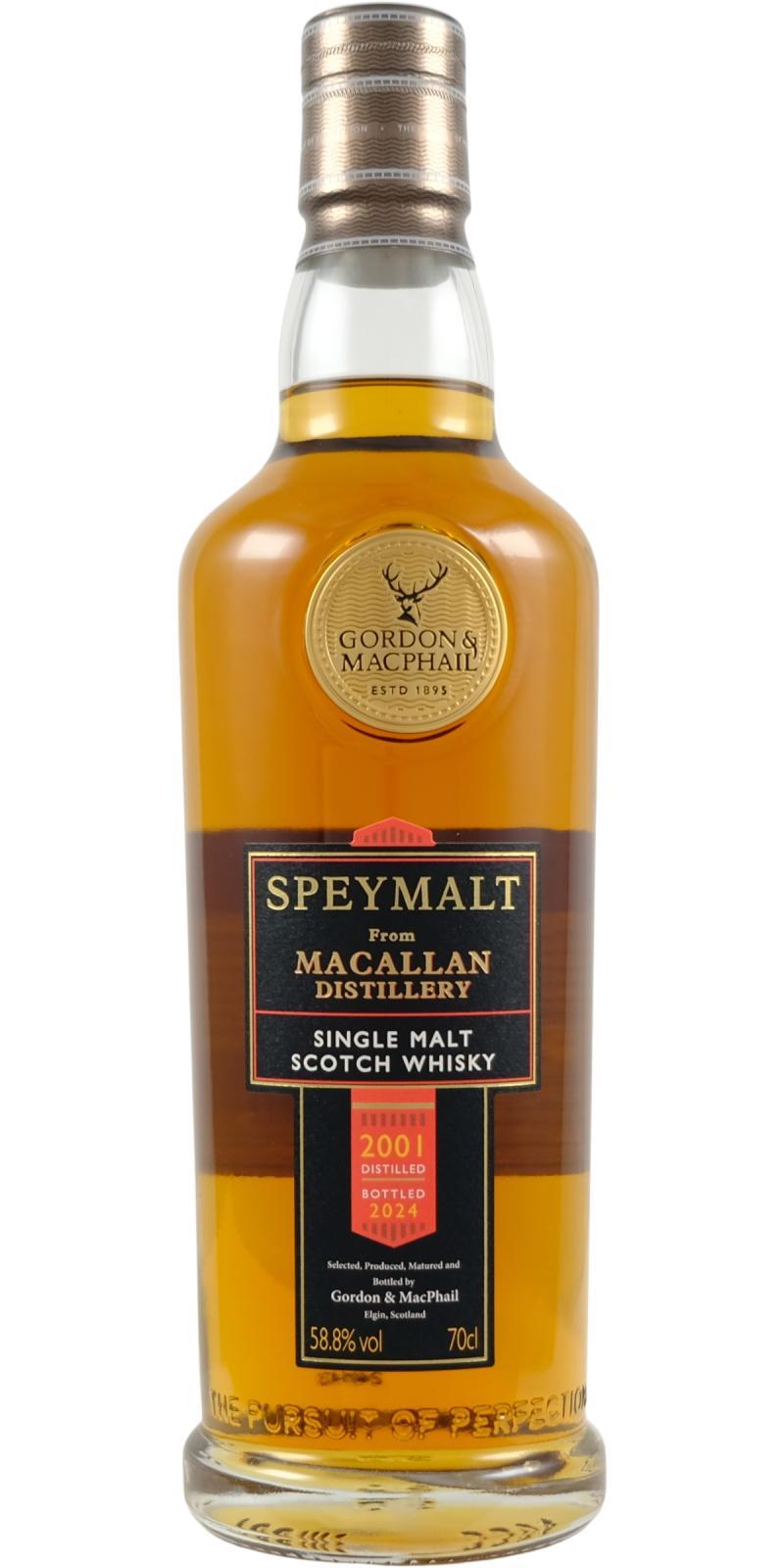 Macallan 2001 GM  Speymalt