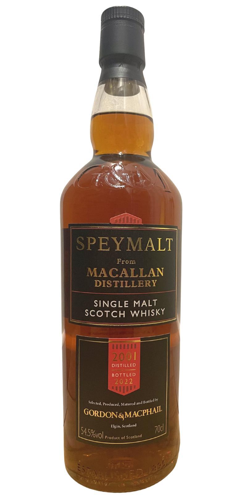 Macallan 2001 GM  Speymalt