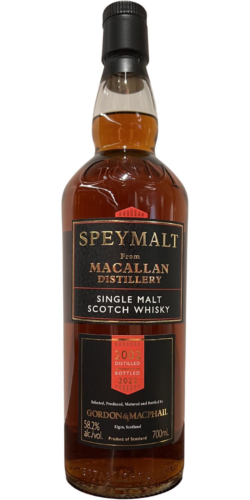 Macallan 2002 GM  Speymalt
