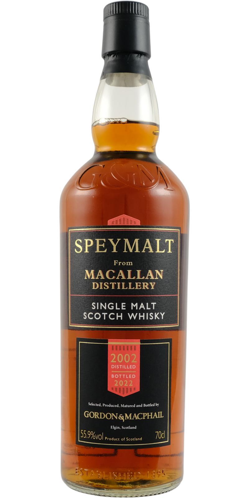 Macallan 2002 GM  Speymalt