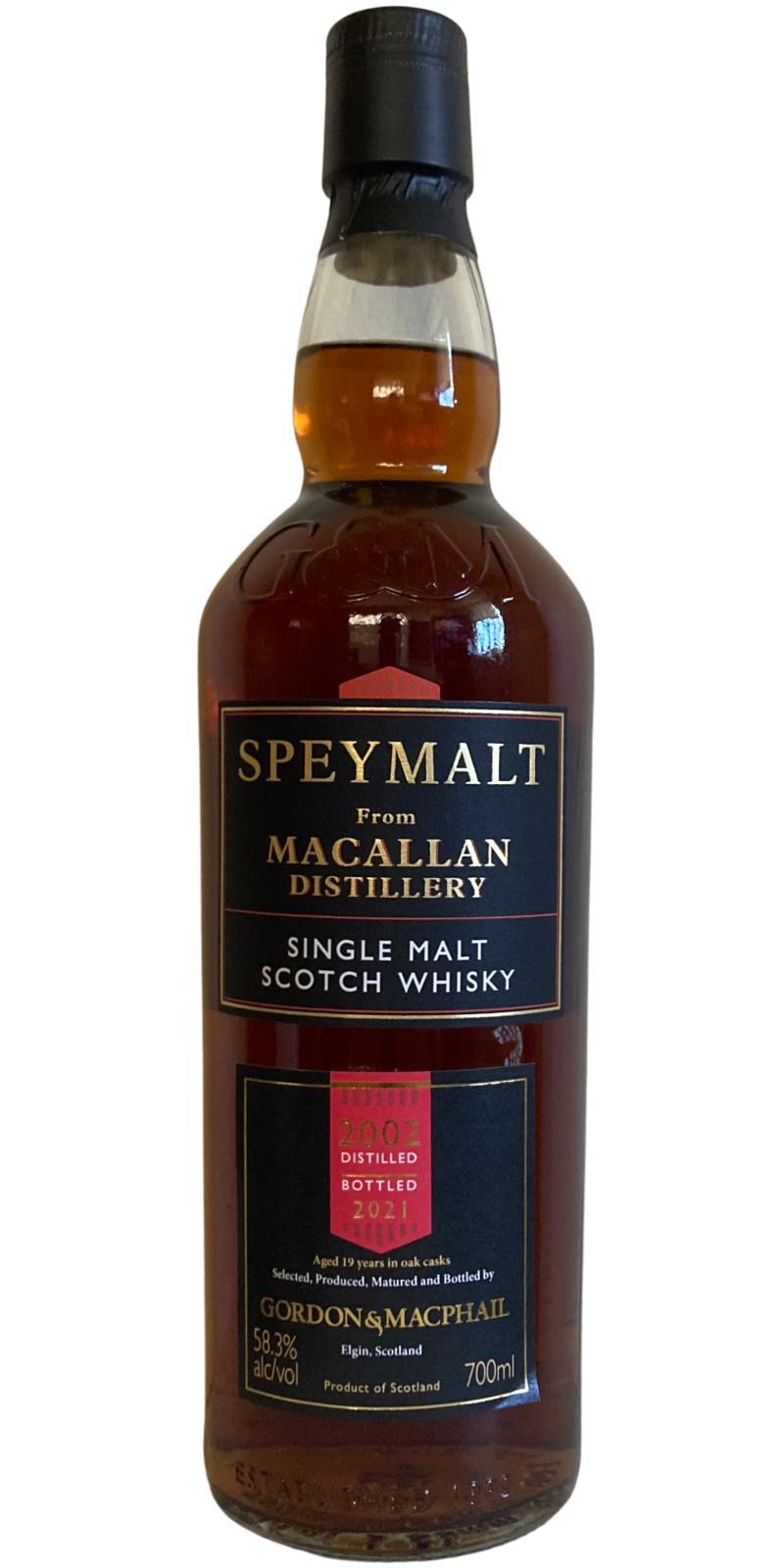 Macallan 2002 GM  Speymalt