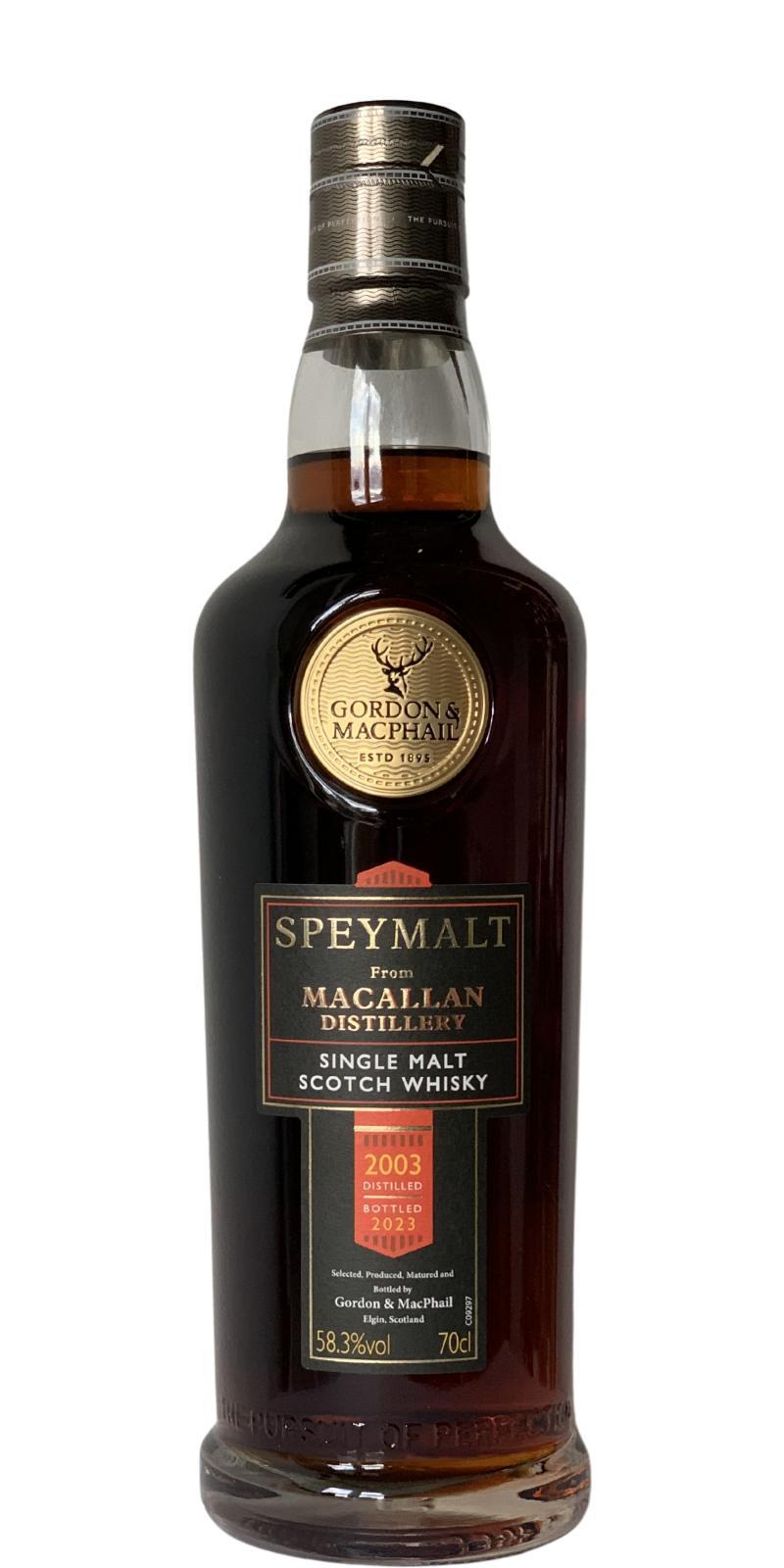 Macallan 2003 GM  Speymalt
