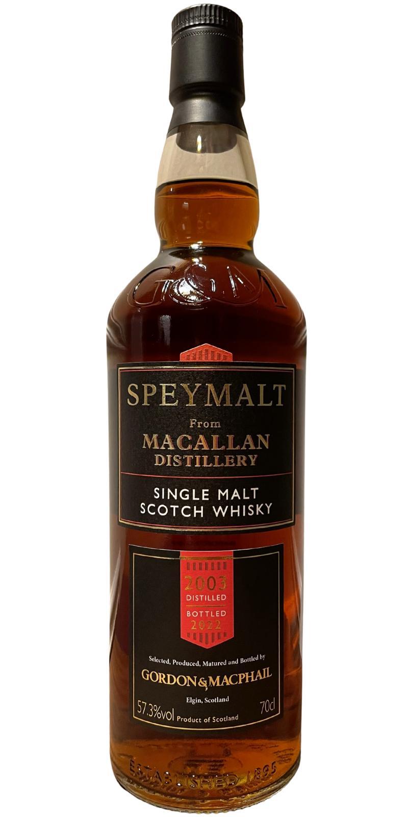 Macallan 2003 GM  Speymalt