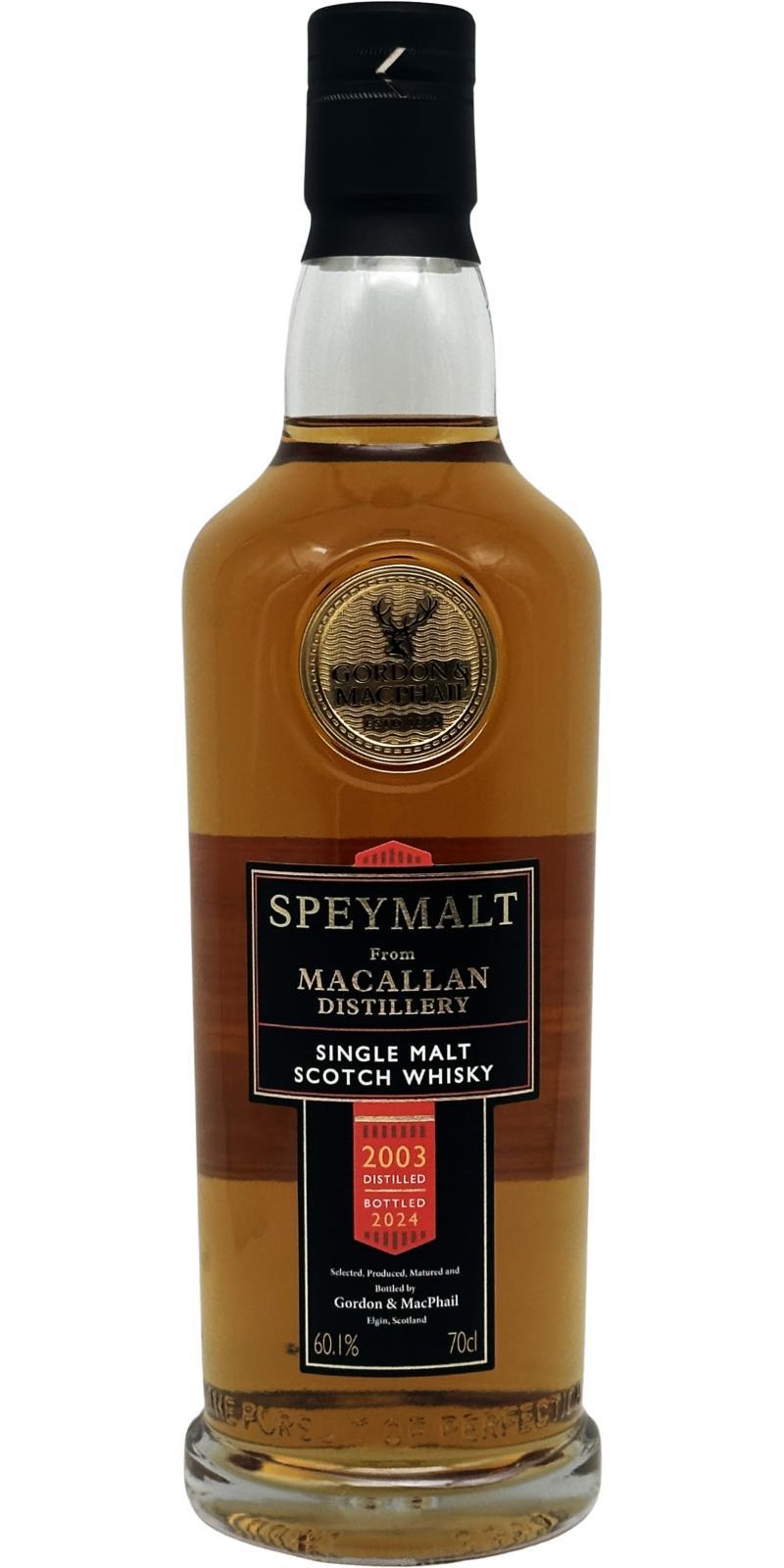 Macallan 2003 GM  Speymalt