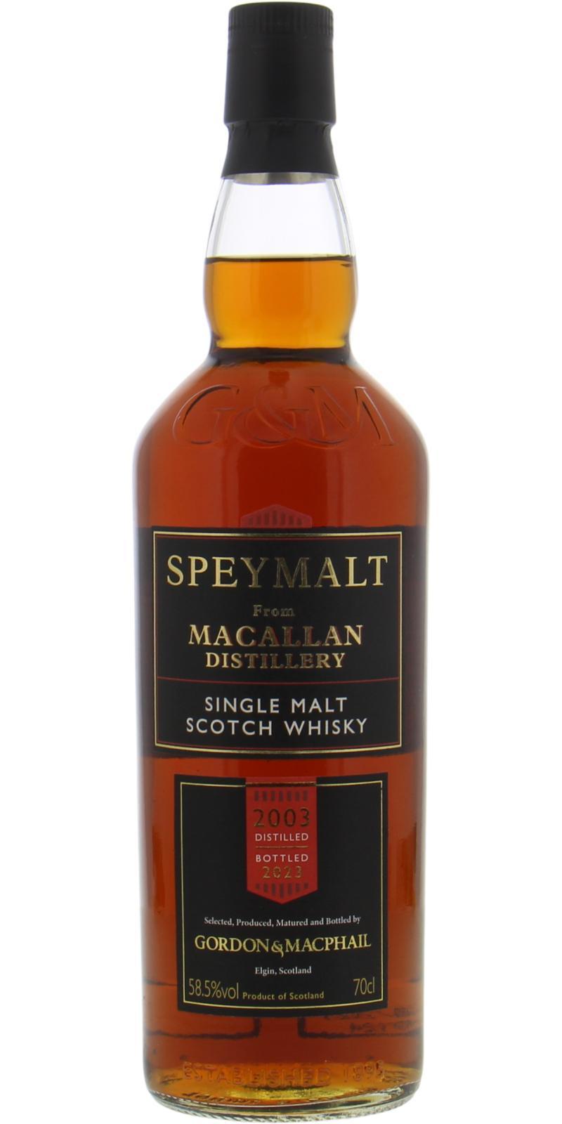 Macallan 2003 GM  Speymalt