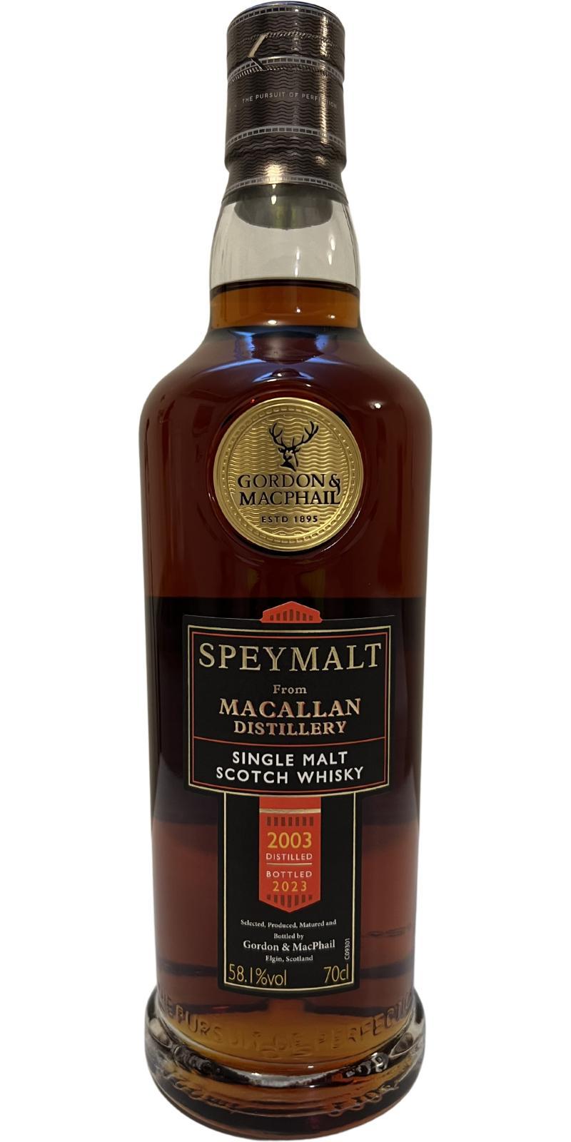 Macallan 2003 GM  Speymalt