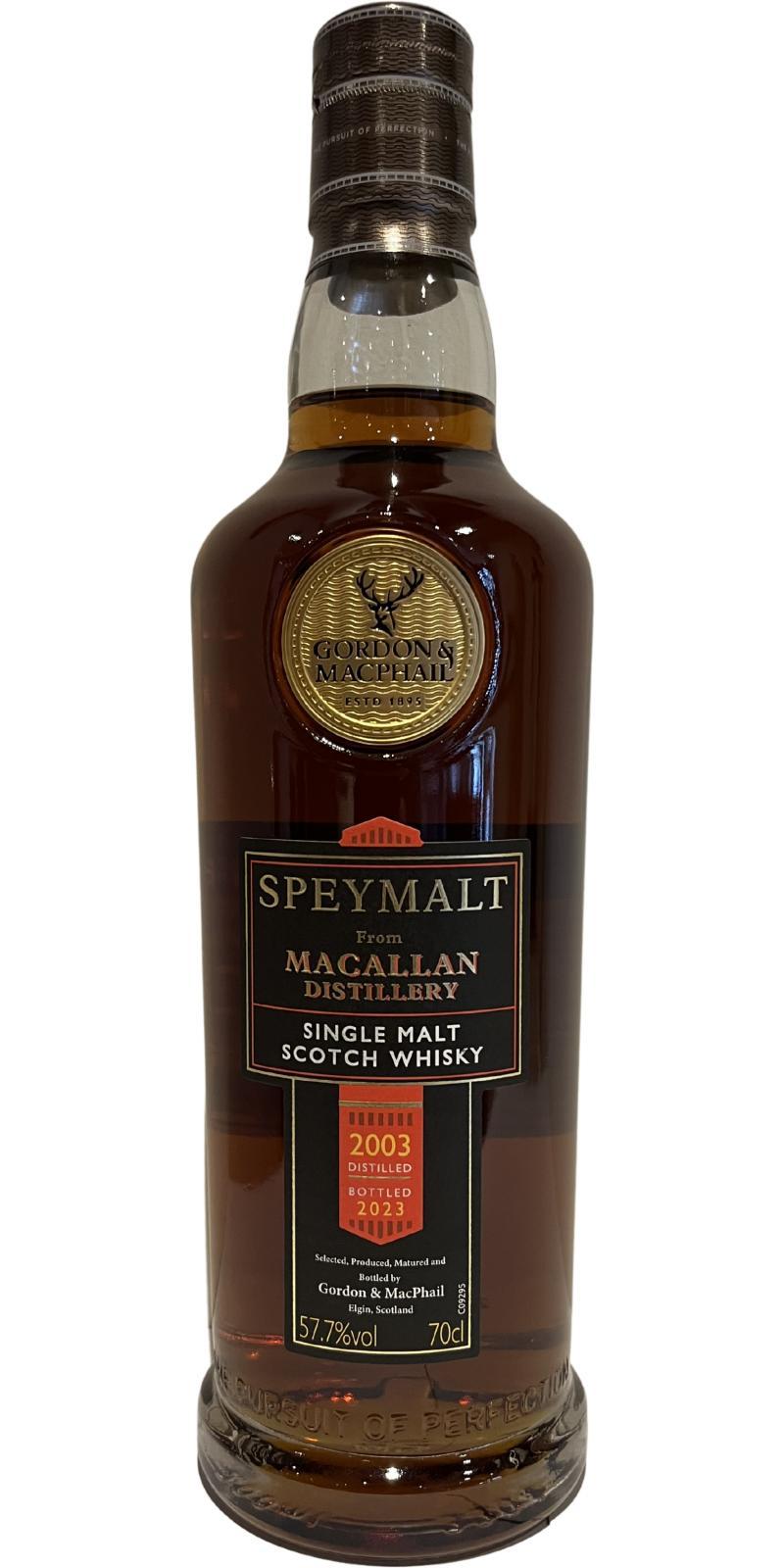 Macallan 2003 GM  Speymalt