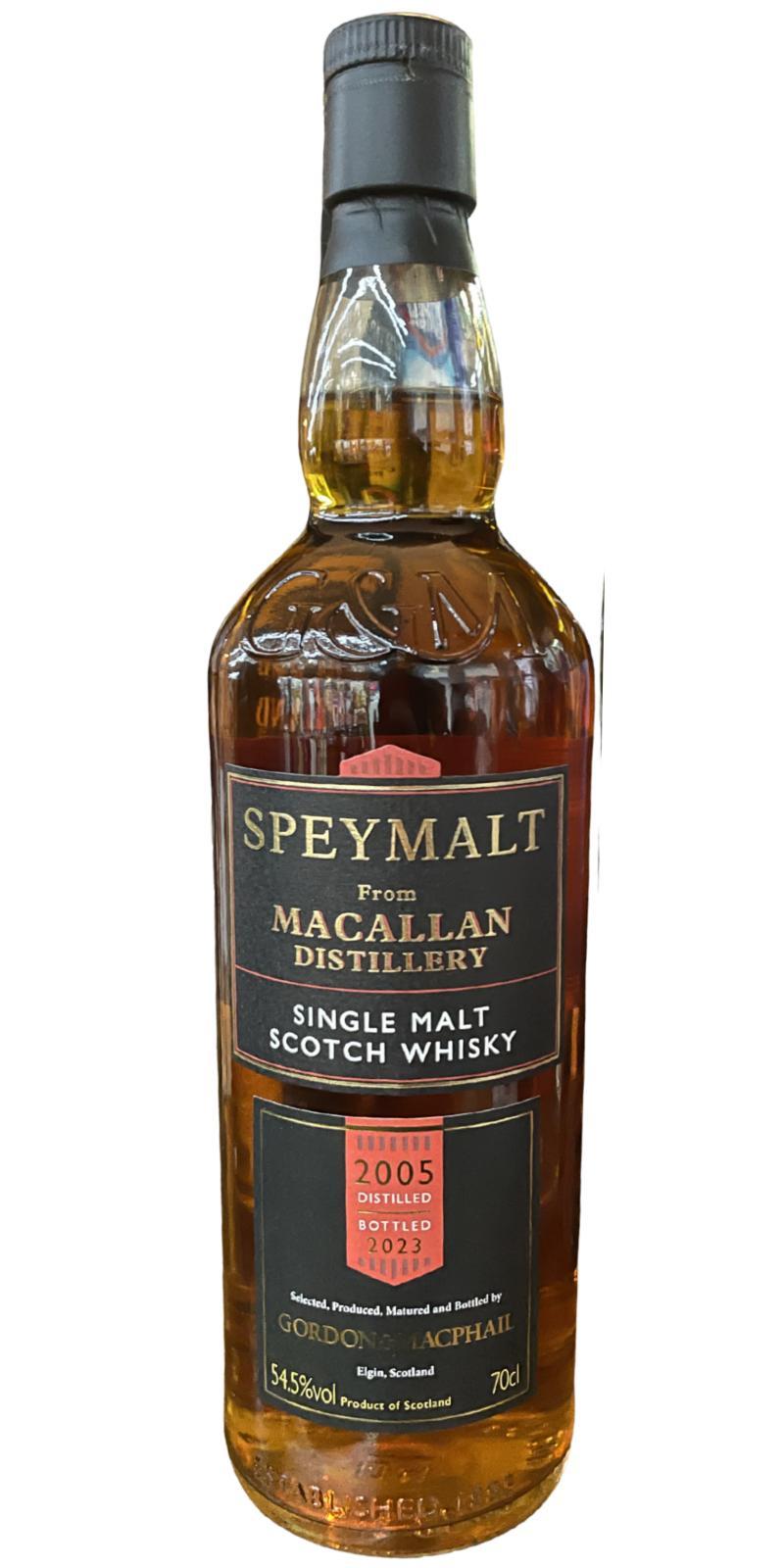 Macallan 2005 GM  Speymalt