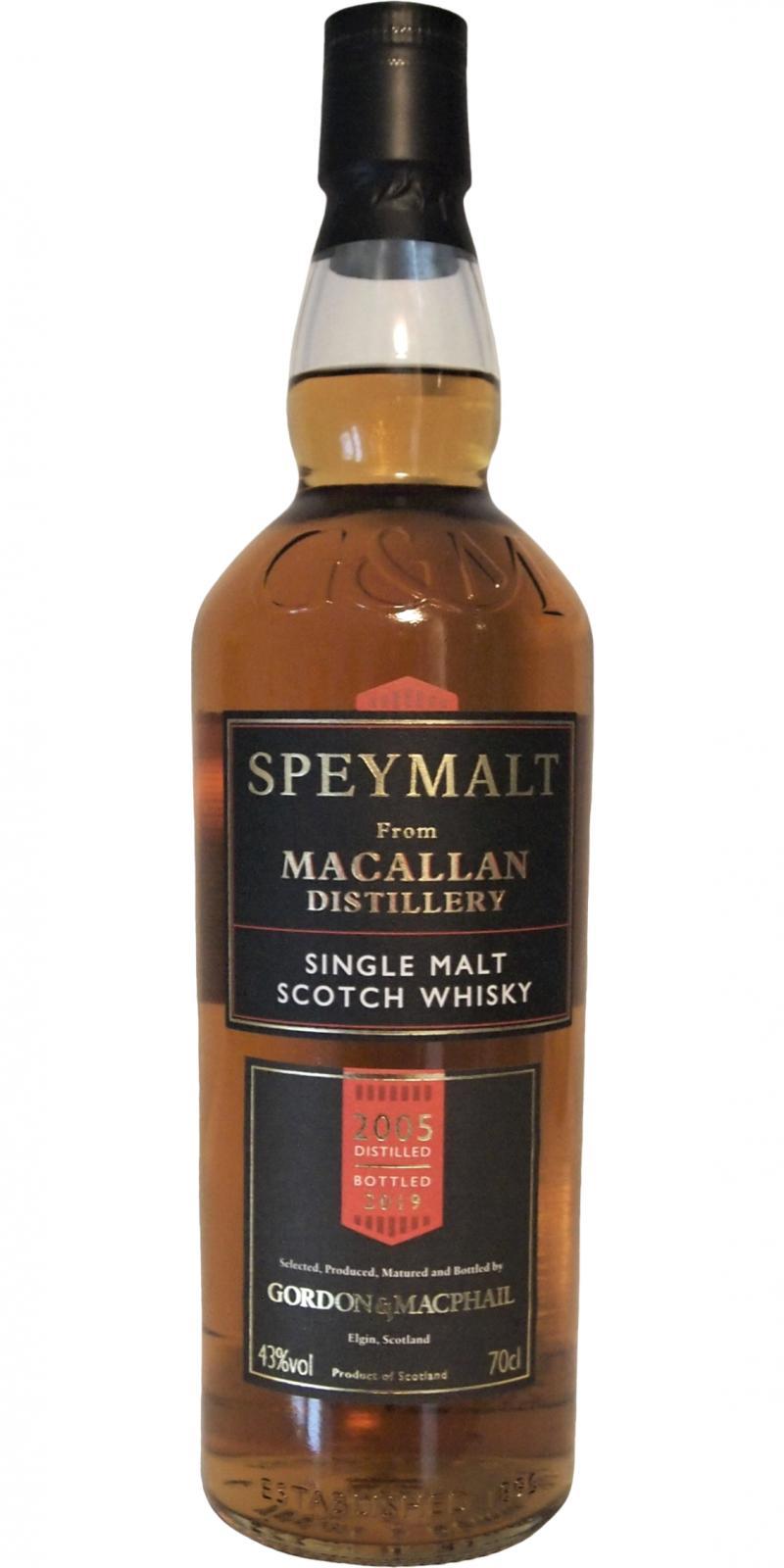Macallan 2005 GM  Speymalt