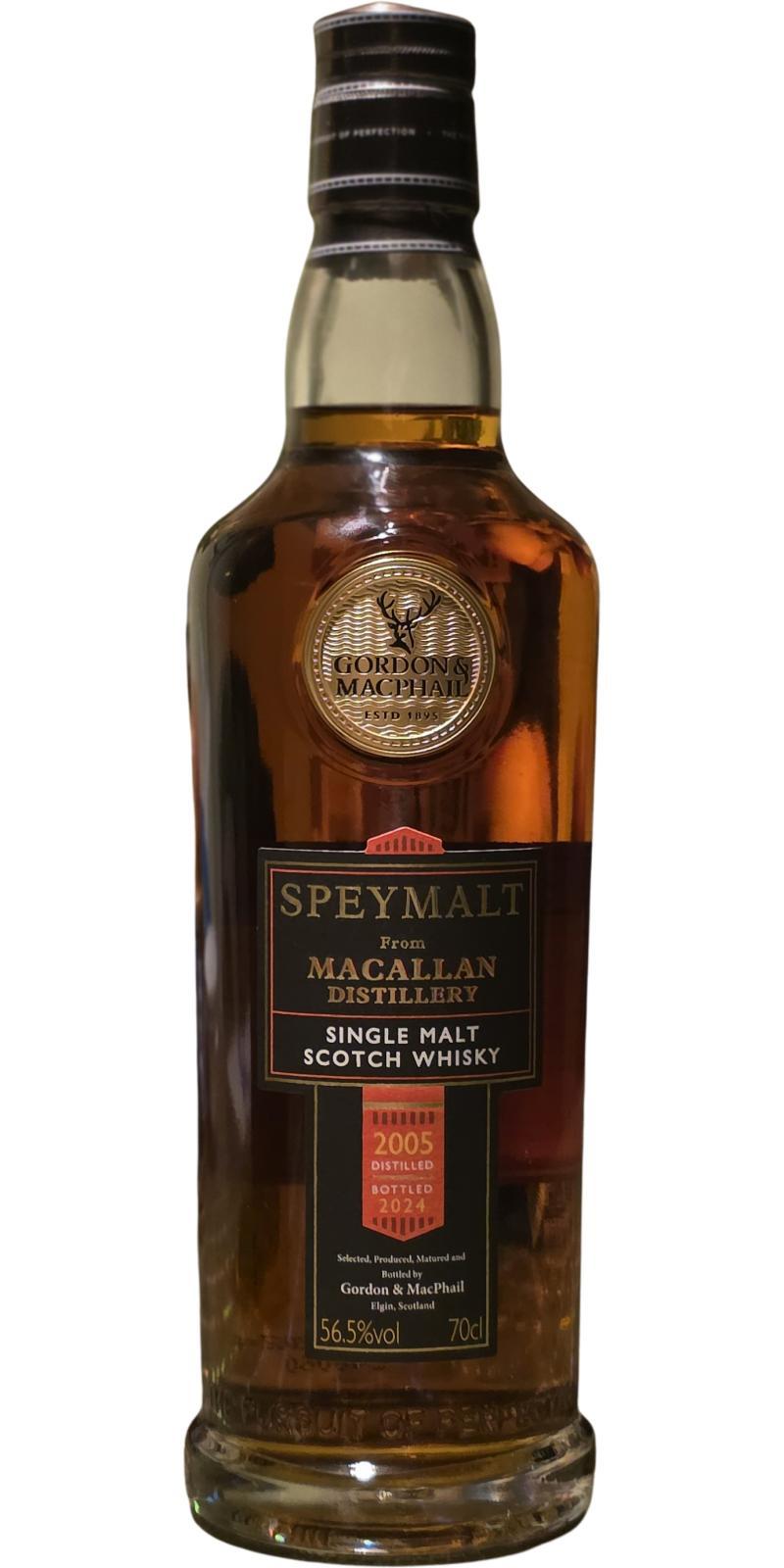 Macallan 2005 GM  Speymalt