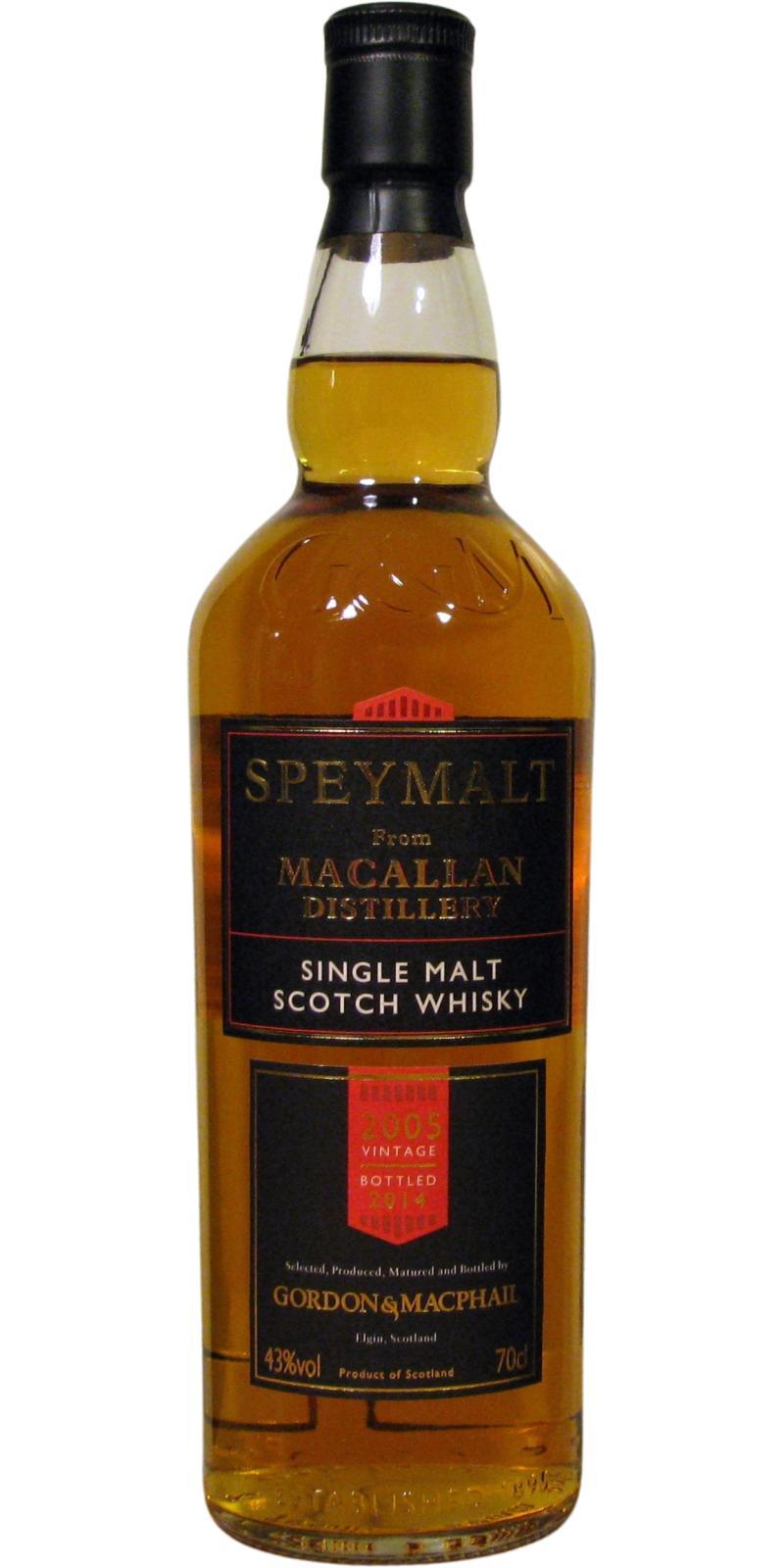 Macallan 2005 GM  Speymalt