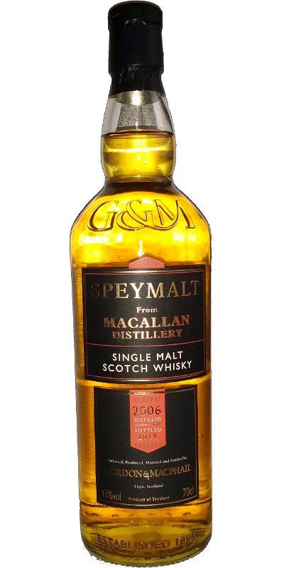Macallan 2006 GM  Speymalt