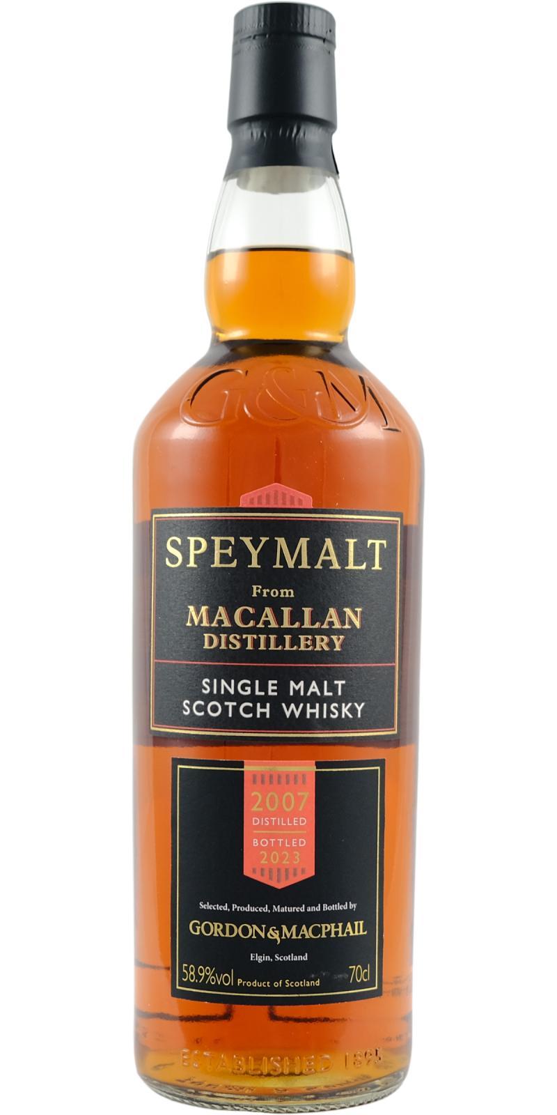 Macallan 2007 GM  Speymalt