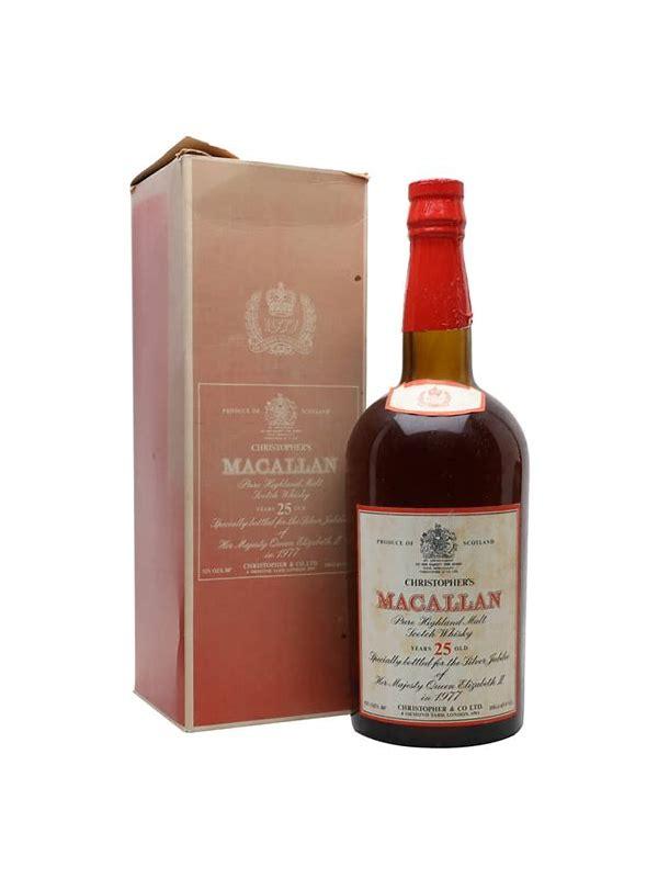 Macallan 25-year-old GM  The Queen's Silver Jubilee