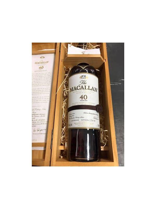 Macallan 40-year-old GM  Pure Malt Scotch Whisky