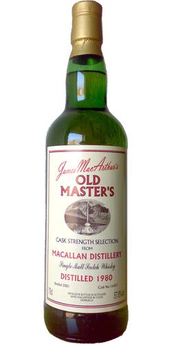 Macallan 1980 JM  Old Master's - Cask Strength Selection
