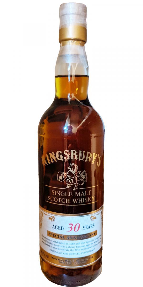 A Distillery in Speyside 30-year-old Kb  Special Anniversary