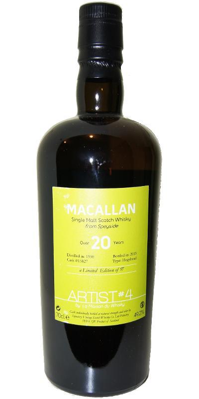 Macallan 1990 LMDW  Artist #4