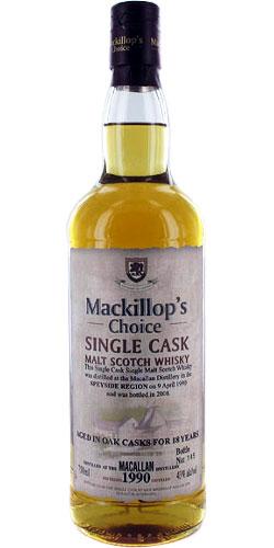 Macallan 1990 McC  Single Cask