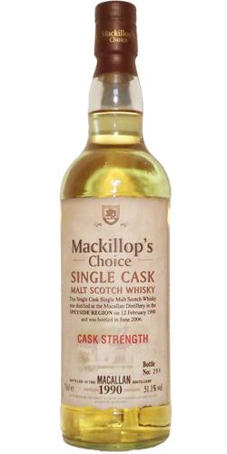 Macallan 1990 McC  Single Cask - Cask Strength