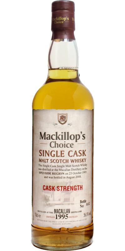 Macallan 1995 McC  Single Cask - Cask Strength
