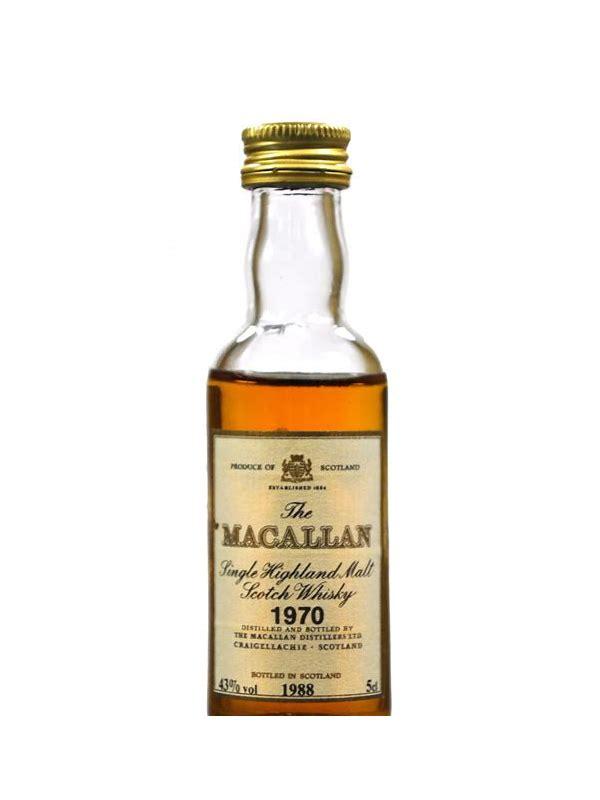 Macallan 1988 MoS  Clubs - Miniature