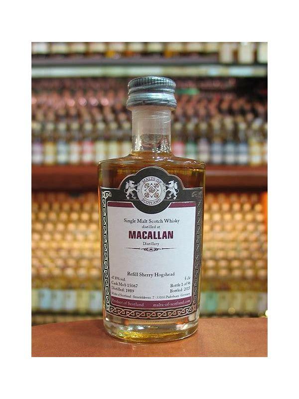 Macallan 1989 MoS  Miniature