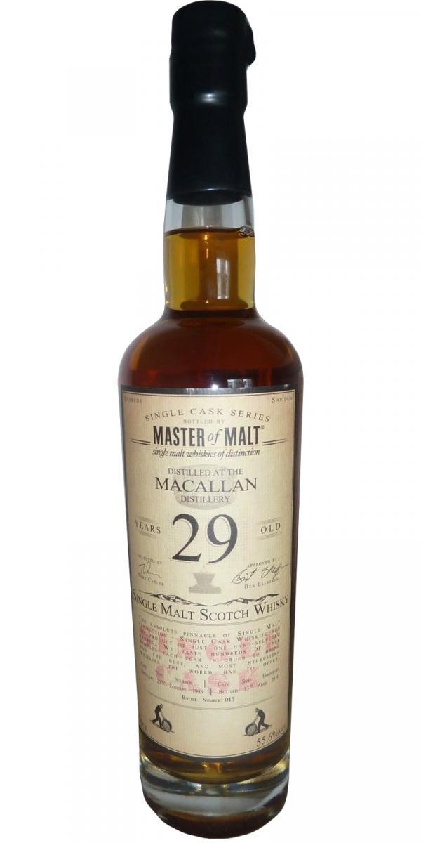 Macallan 1989 MoM  Single Cask Series