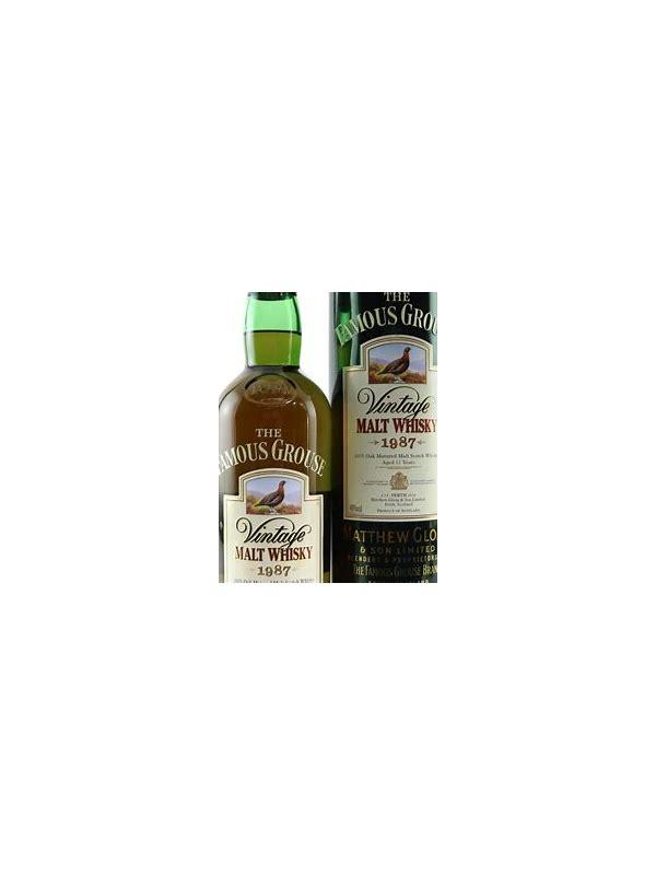 The Famous Grouse 1987  Vintage Malt Whisky