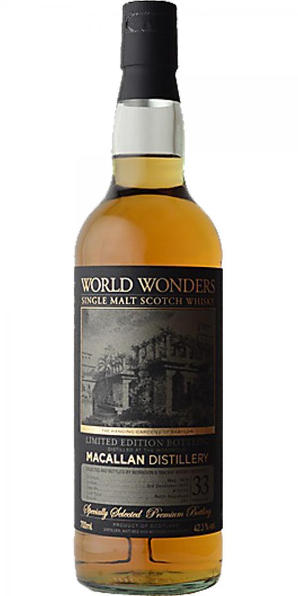 Macallan 1979 MMcK  World Wonders