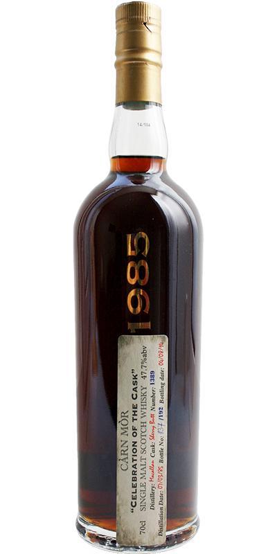 Macallan 1985 MMcK  Càrn Mòr - Celebration of the Cask - Black Gold