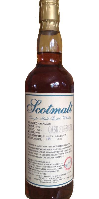 Macallan 1988 MFD  Scotmalt
