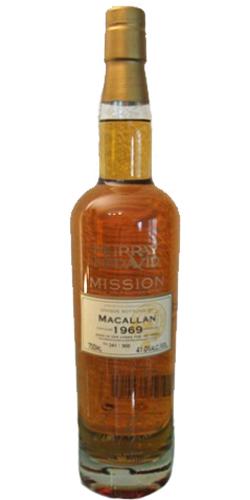 Macallan 1969 MM  Mission Cask Strength Series